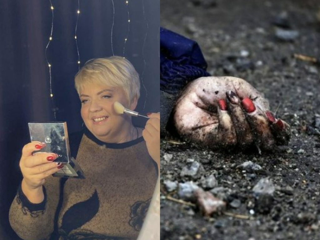 Визажистка узнала свою клиентку на фото погибшей с красным маникюром из Бучи - фото: facebook.com/nastya.subacheva.1