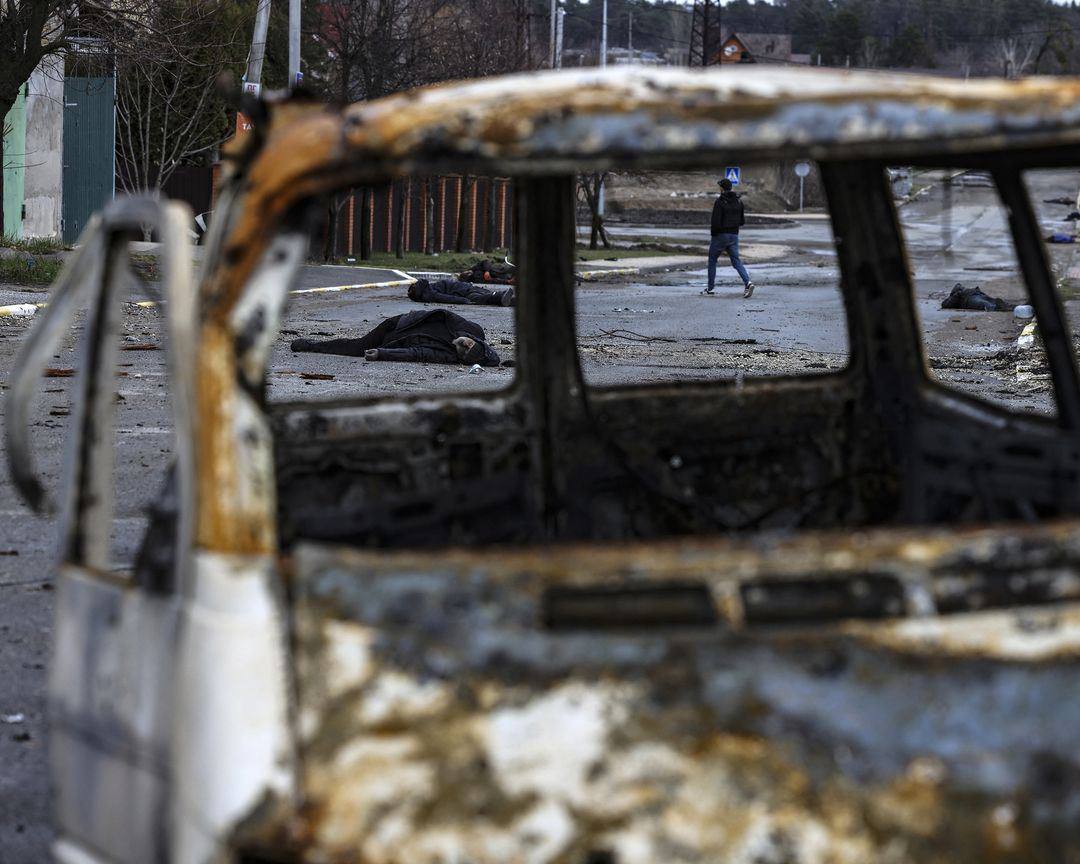 Буча после освобождения от российской оккупации - фото: t.me/zedigital