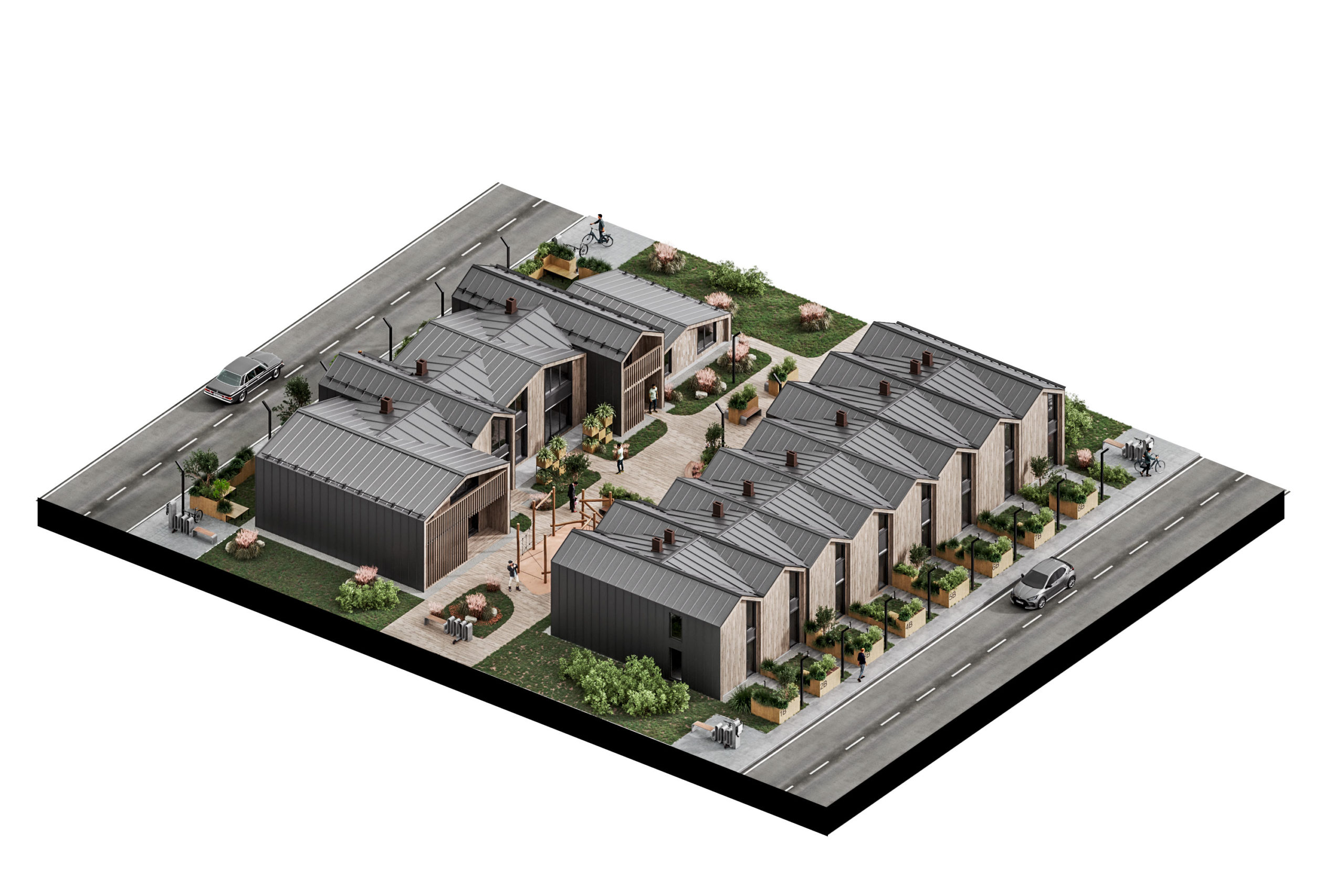 Как выглядят модульные дома.