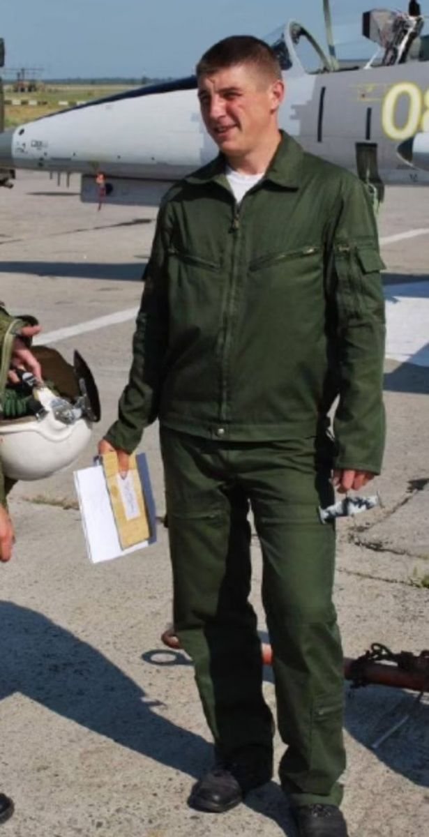 Летчик Степан Тарабалка.