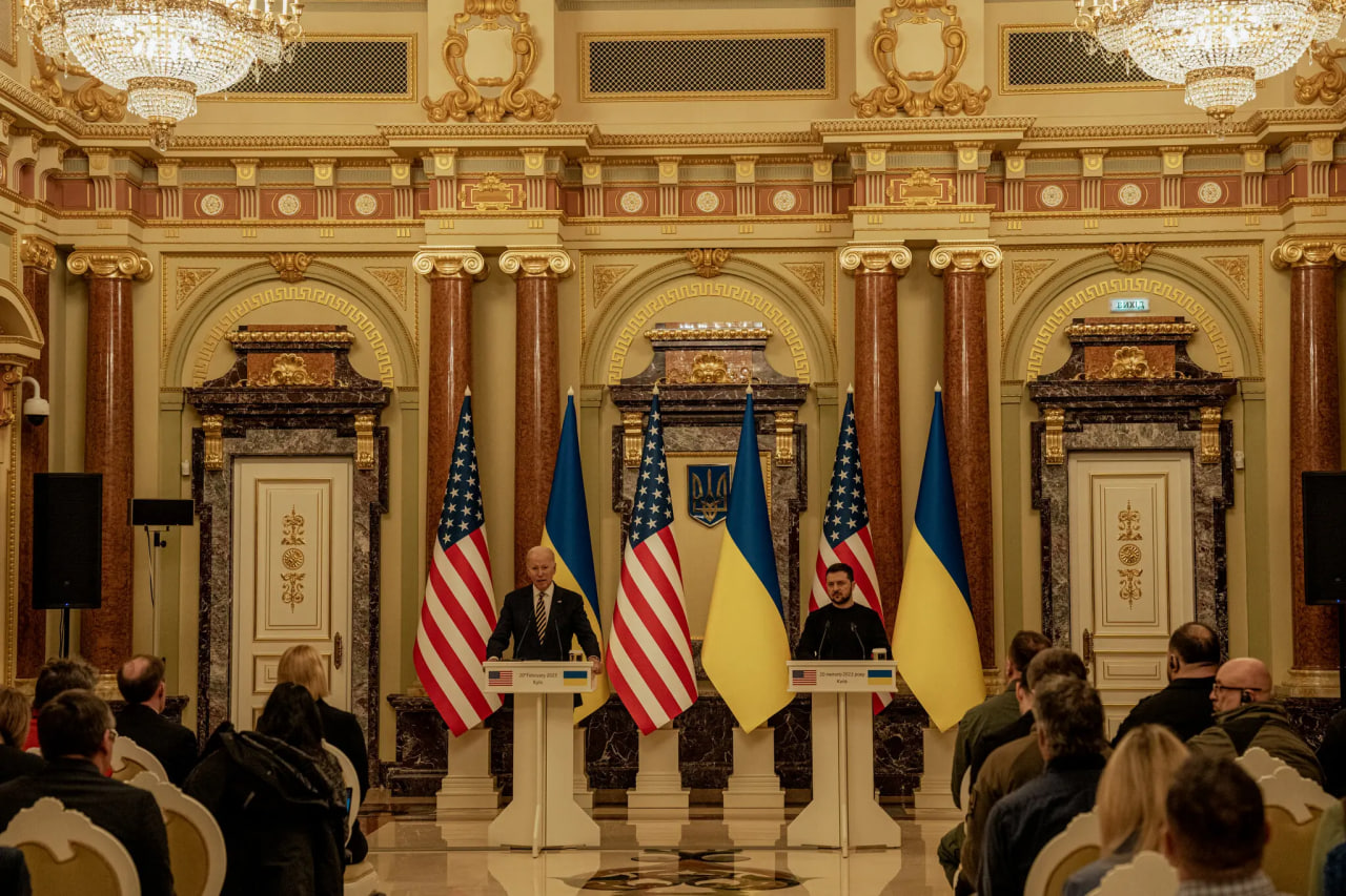 Стало известно, как организовывали визит Байдена в Украину.