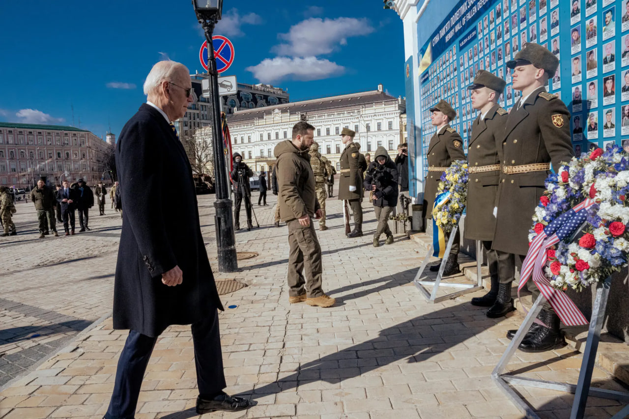 Стало известно, как организовывали визит Байдена в Украину.