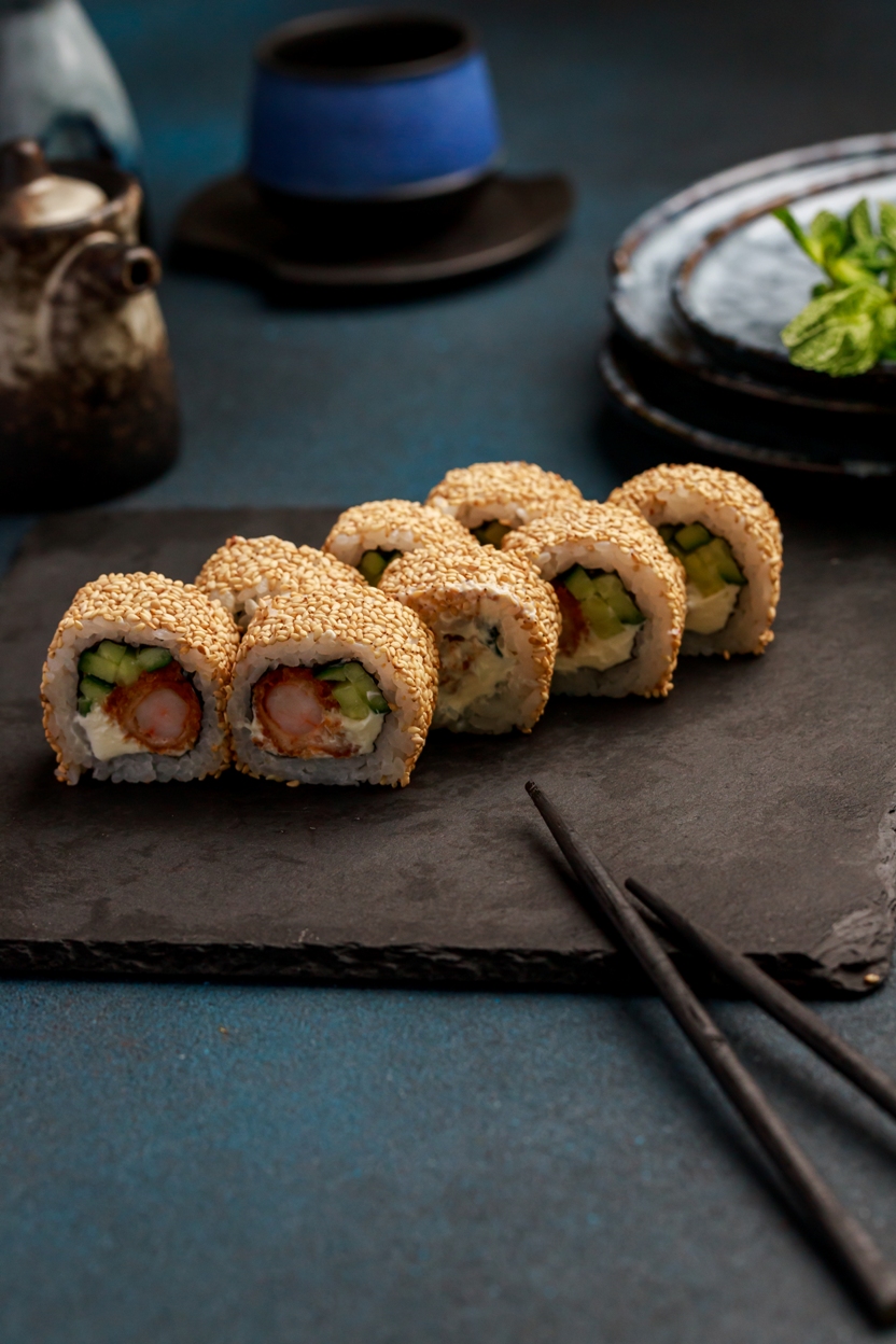 Рол Каліфорнія з креветкою