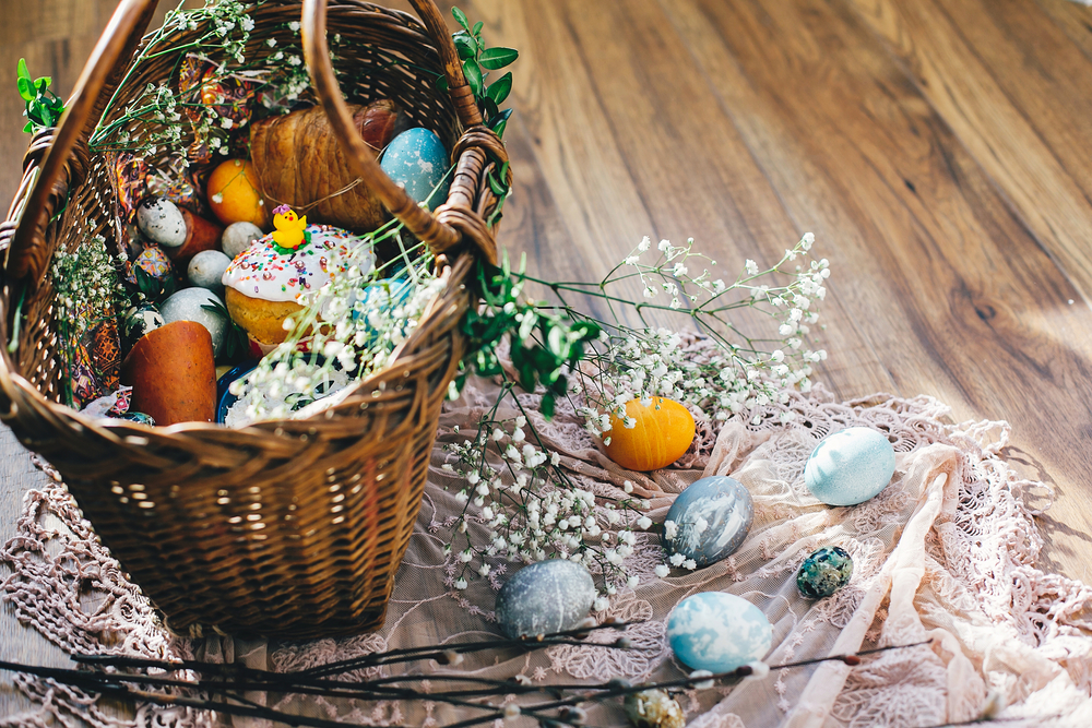 Как украсить пасхальную корзину: традиции и современные идеи.