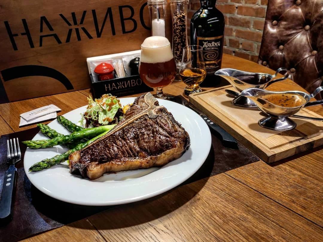 Лучший мясной ресторан 2020. Фото: Наживо/instagram