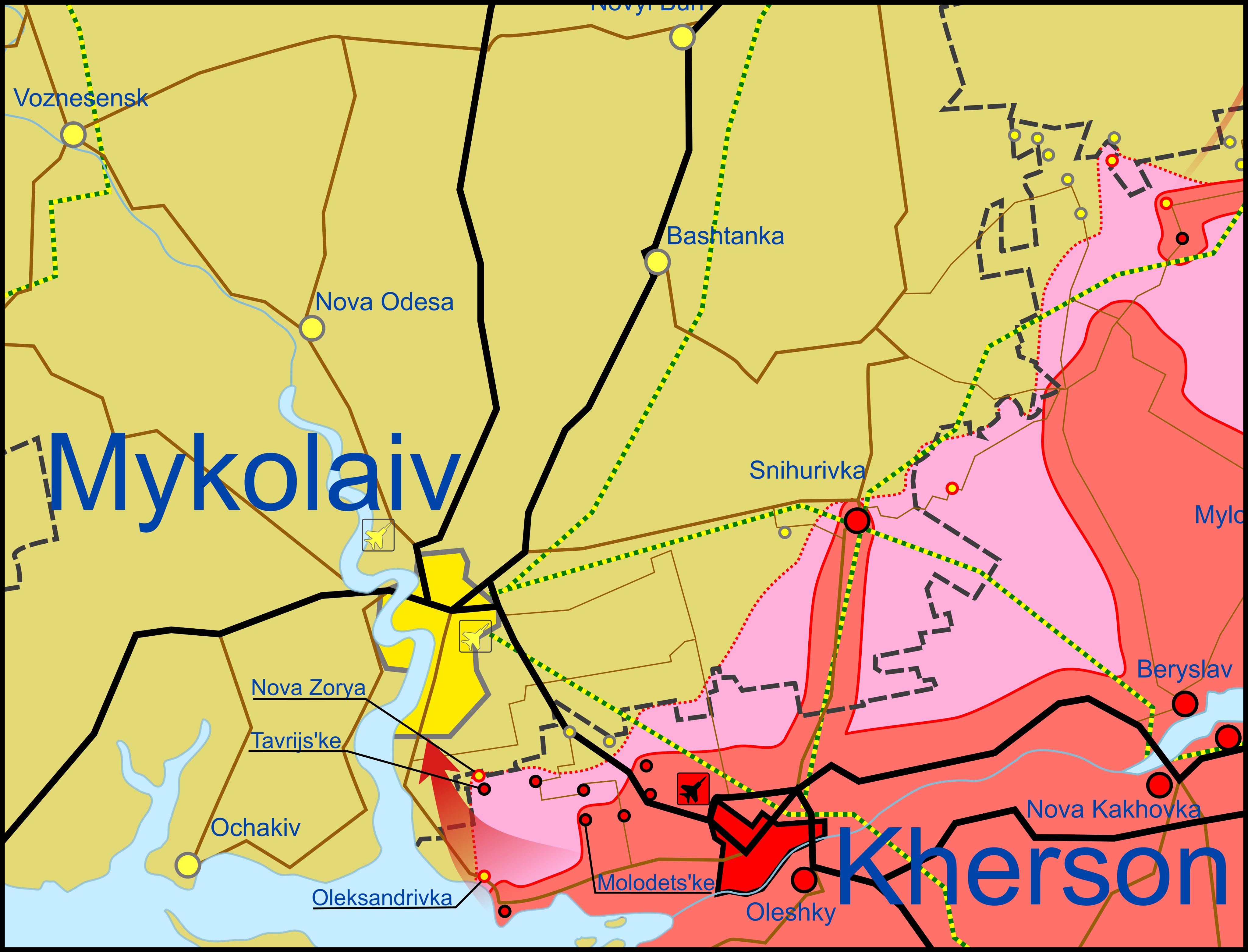 Карта боевых действий в Украине 29 апреля. Фото: twitter.com/War_Mapper