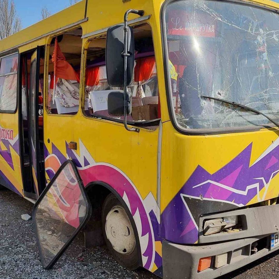Никитюк показала, во что оккупанты превратили ее маршрутку