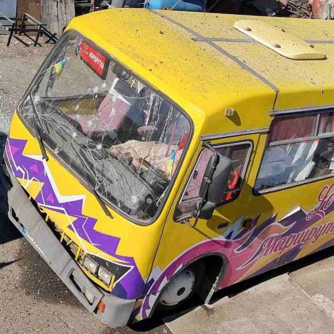 Никитюк показала, во что оккупанты превратили ее маршрутку
