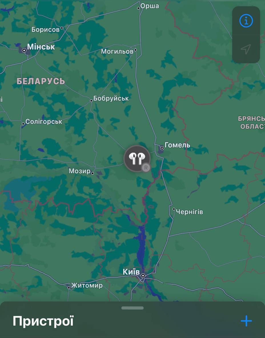 Часть украденных девайсов находят в беларуси