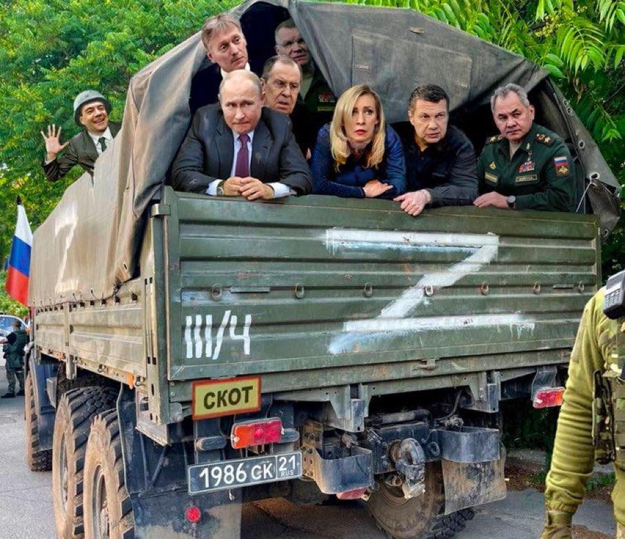 В сети появились мемы о "Великом отступлении" армии РФ