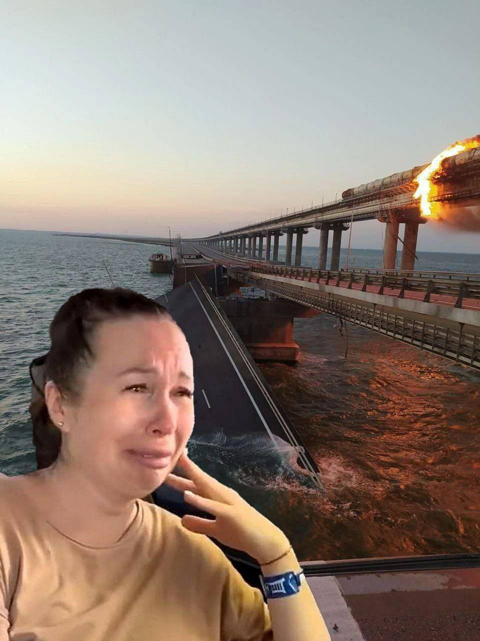 Как в Сети шутят о взрыве на Крымском мосту: подборка мемов фото 6 5