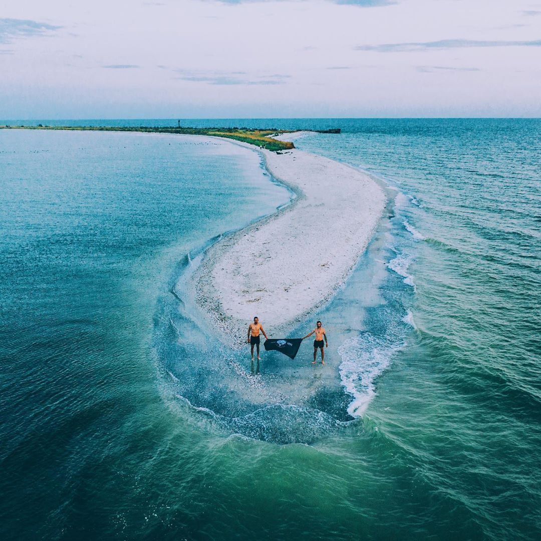 Кинбурнская коса. Фото: instagram.com/vlad.vasylkevych