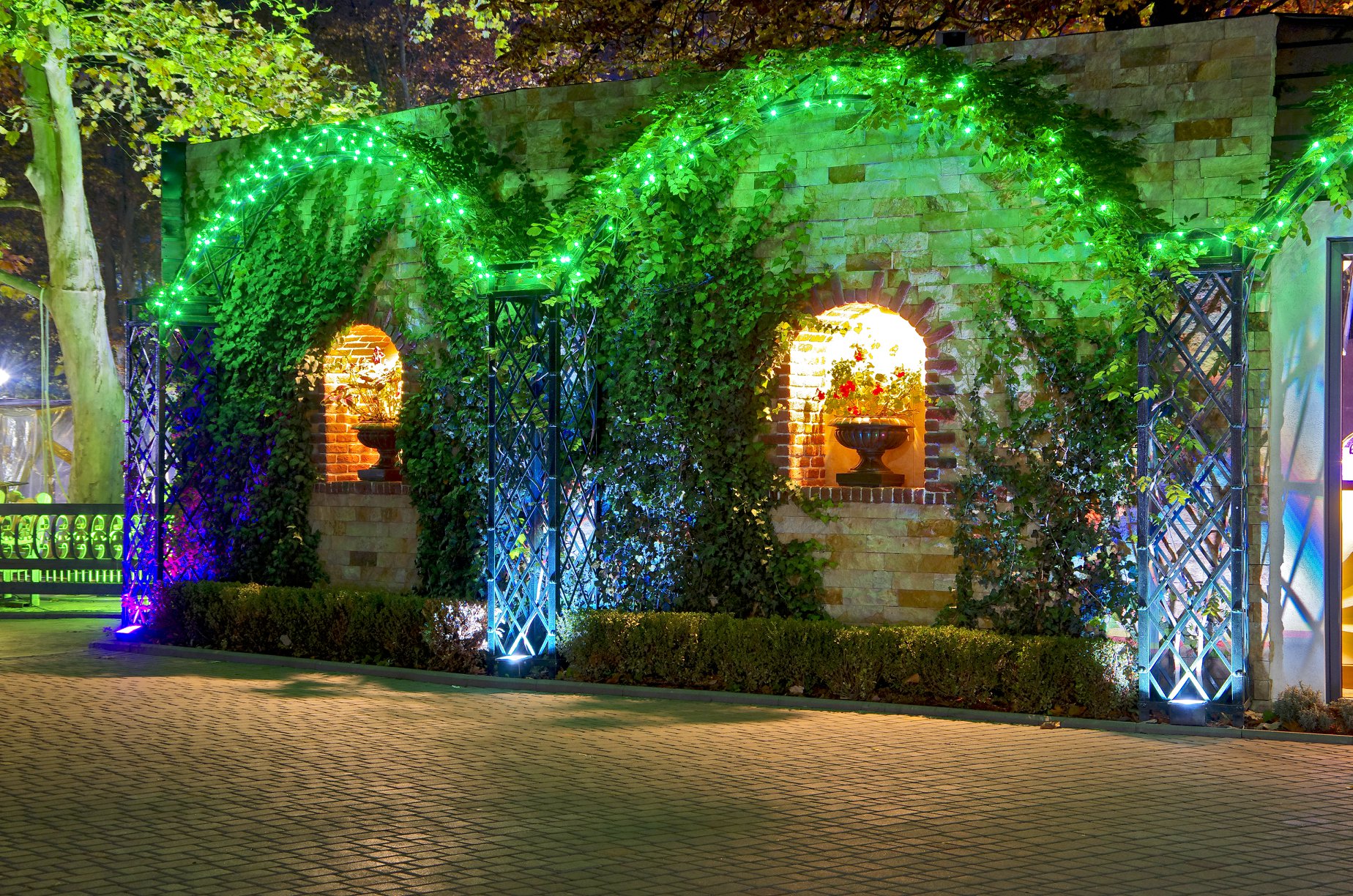 Атмосферный ноябрь: полюбуйся вечерним парком Горького в Одессе