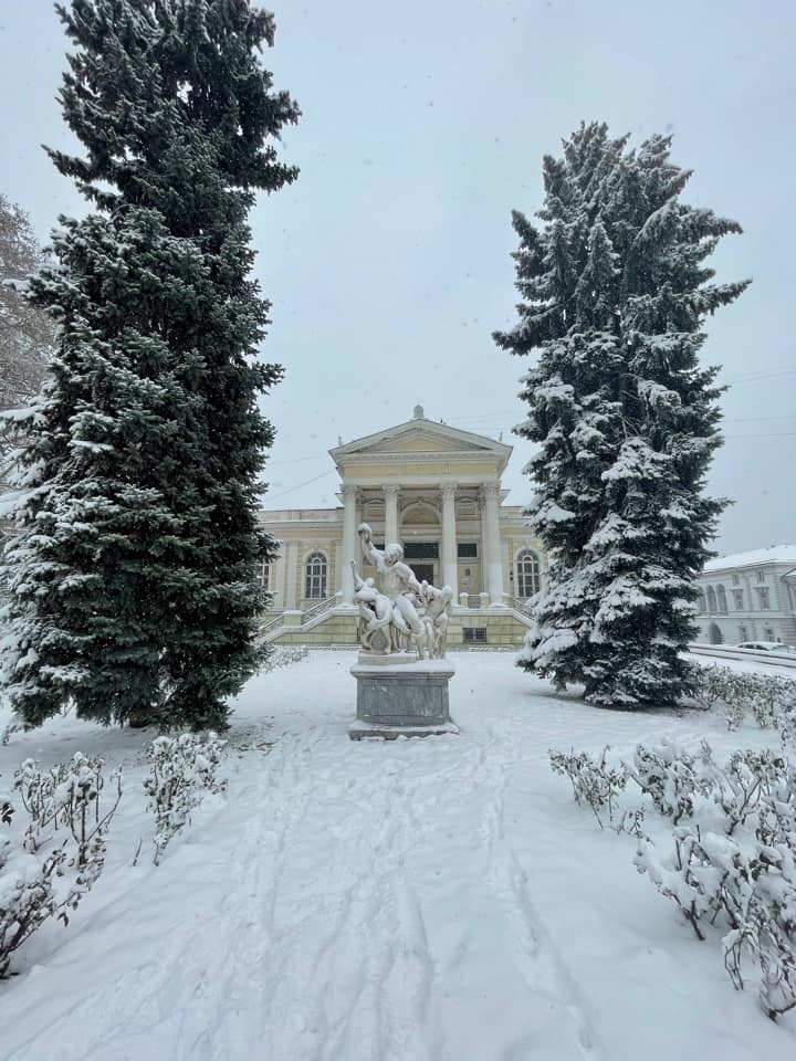 Сказочные пейзажи: смотри, как выглядит заснеженная Одесса. Фото: Serge Kravets