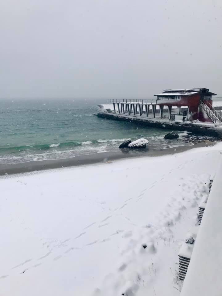 Сказочные пейзажи: смотри, как выглядит заснеженная Одесса. Фото: Marina Gostraya