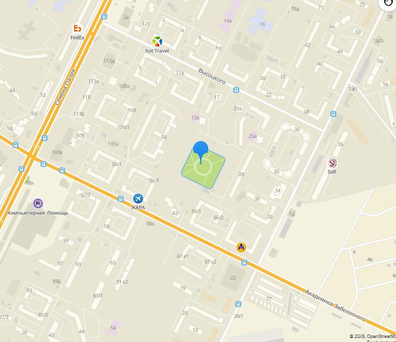 Парк Энтузиастов в Суворовском районе Одессы.