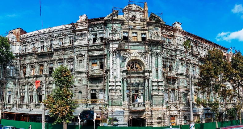 Дом Руссова до реставрации. Фото из открытых источников