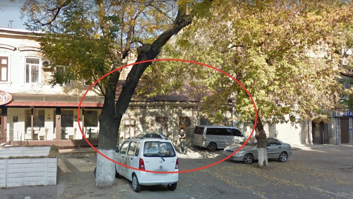 Как выглядело здание на Ришельевской, 41, до "реконструкции". Фото: ГАСК