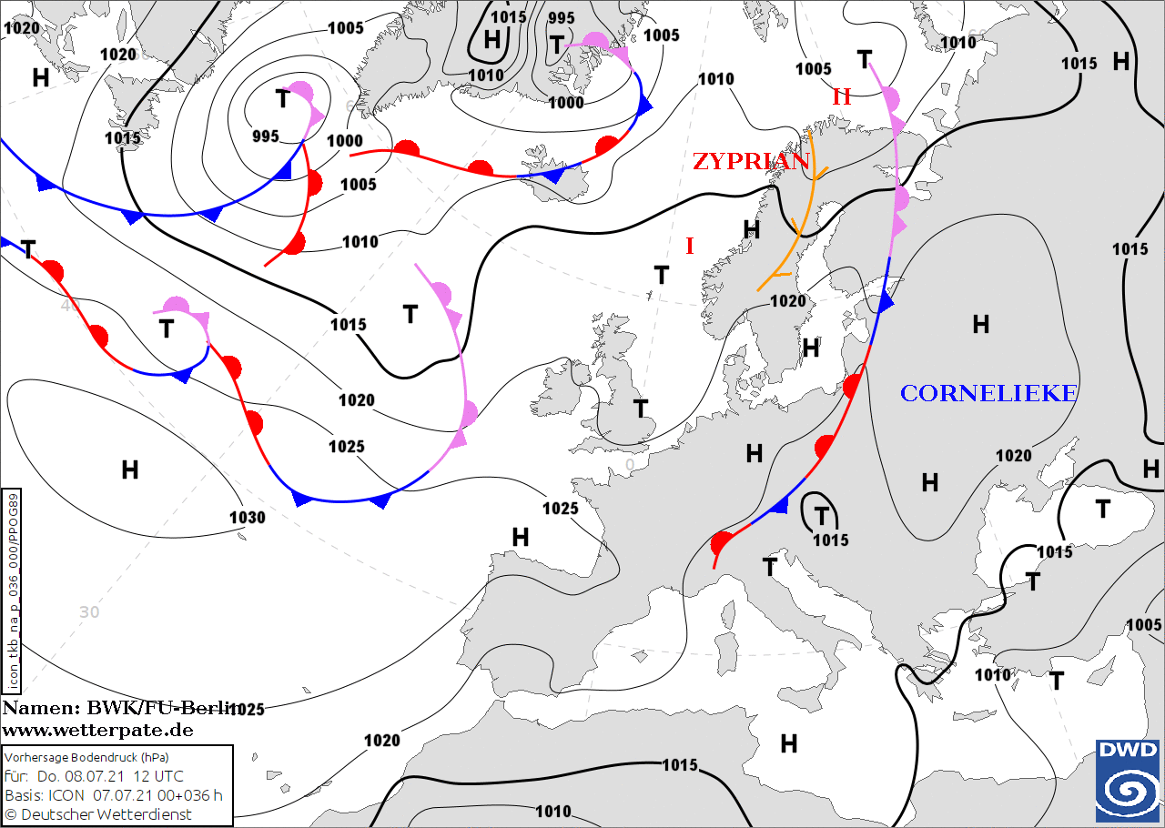 Прогноз погоды в Одессе и области на 8 июля 2021 года. Фото: Украинский гидрометеорологический центр