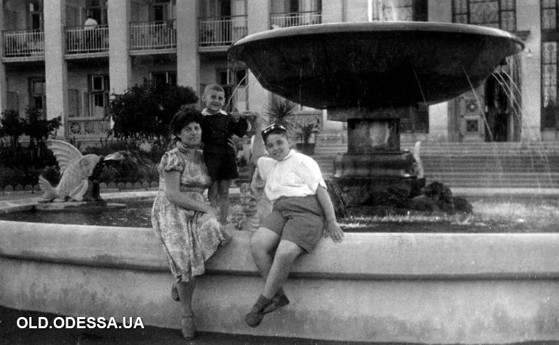 Санаторий "Молдова" в 1955 году. Фото: viknaodessa.od.ua