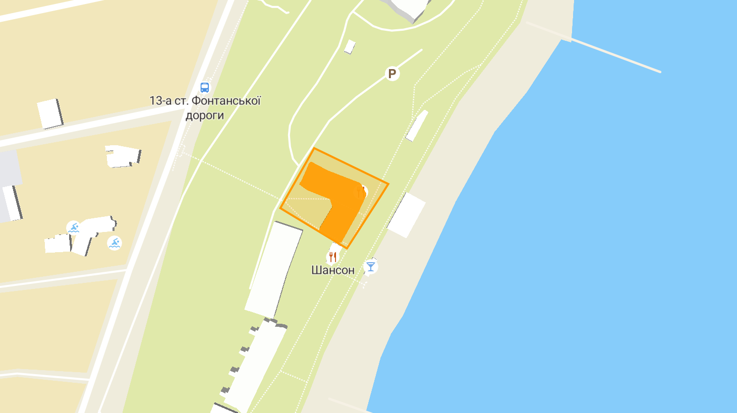 Расположение ЖК "Граф у моря". Изображение: ЛУН