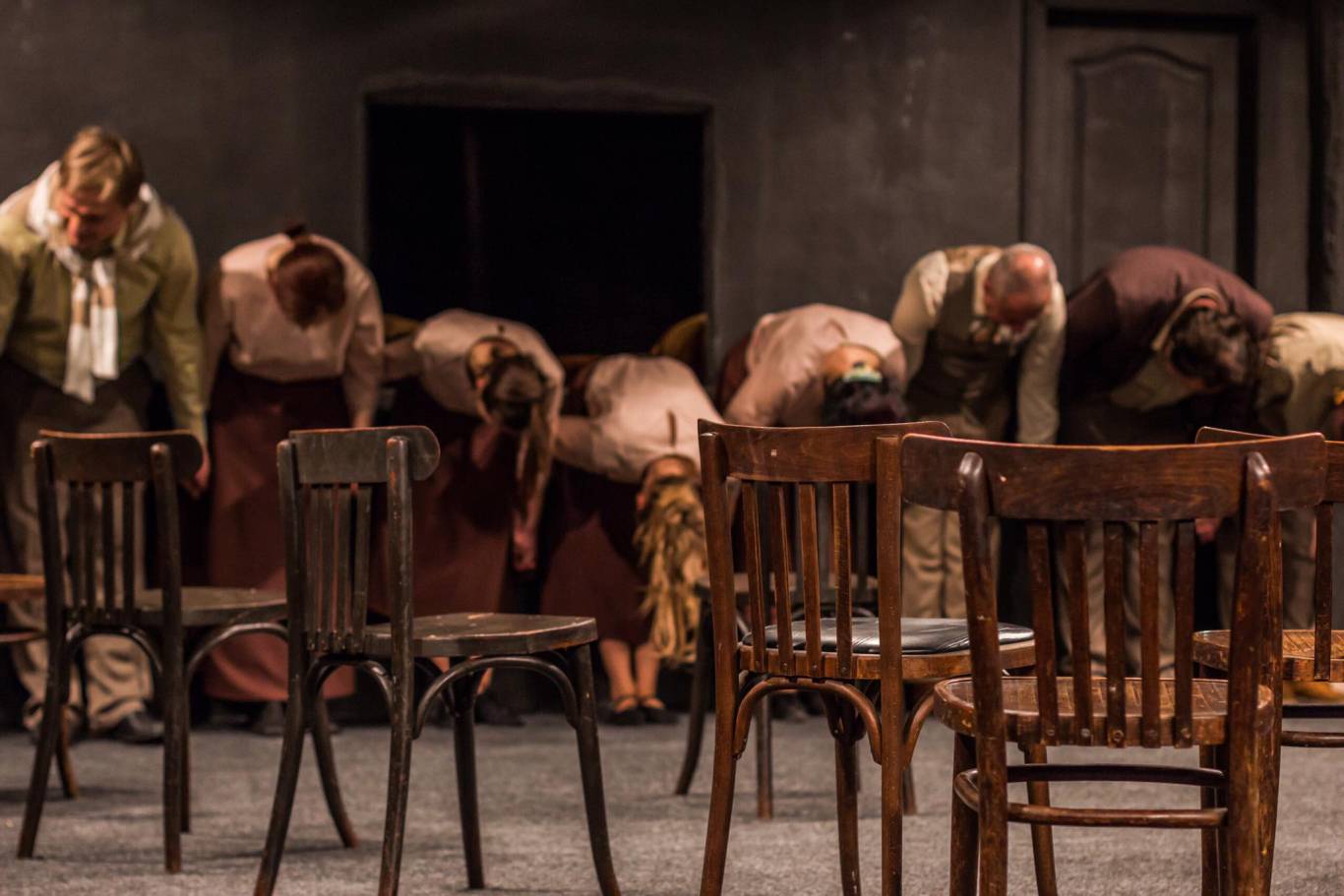 Спектакль "Наш городок" в Театре на Чайной