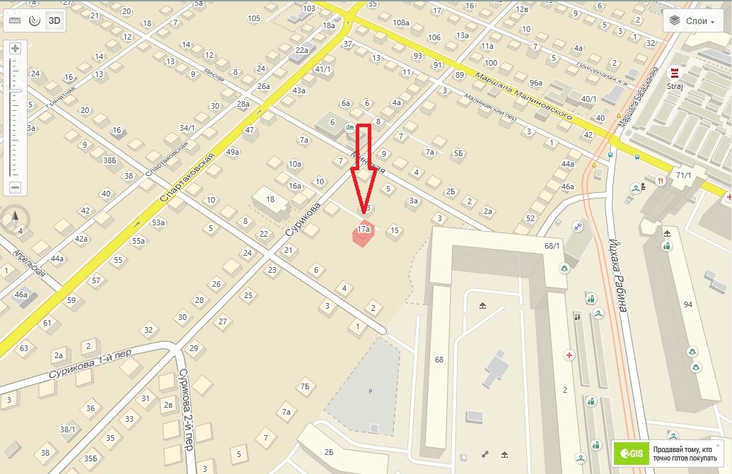 Одесситов просят не покупать квартиры в незаконном ЖК Craft House. Карта: 2ГИС