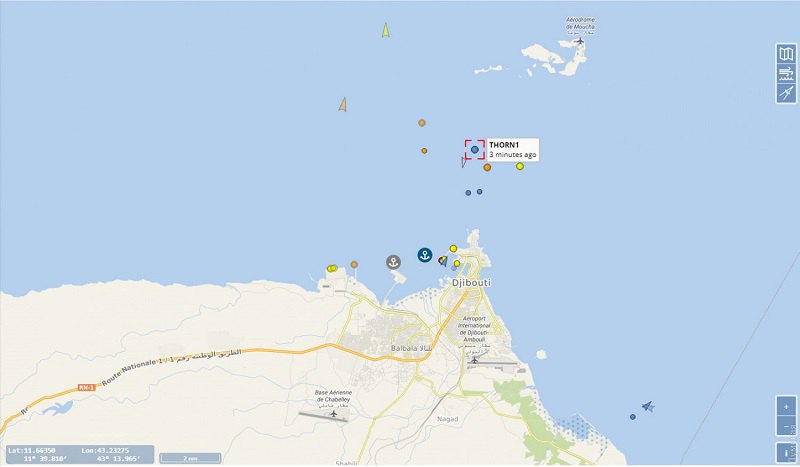 В Аденском заливе застряло судно Thorn1 с одесситам на борту