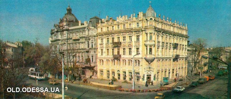 Дом Либмана в 1982 году. Фото: viknaodessa.od.ua