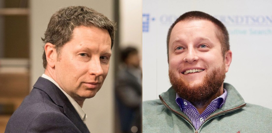 Егор Гребенников (слева) и Андрей Ставницер (справа)