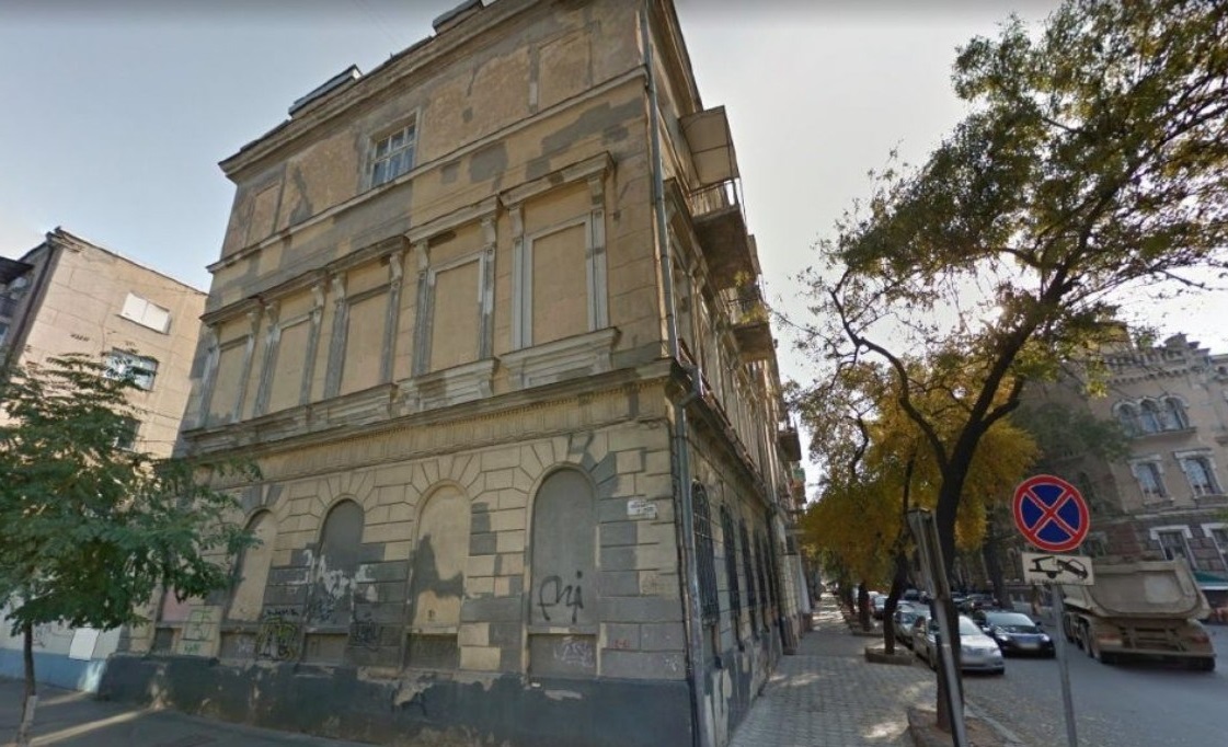 Доходный дом биржевой артели на Канатной, 35 до обрушения