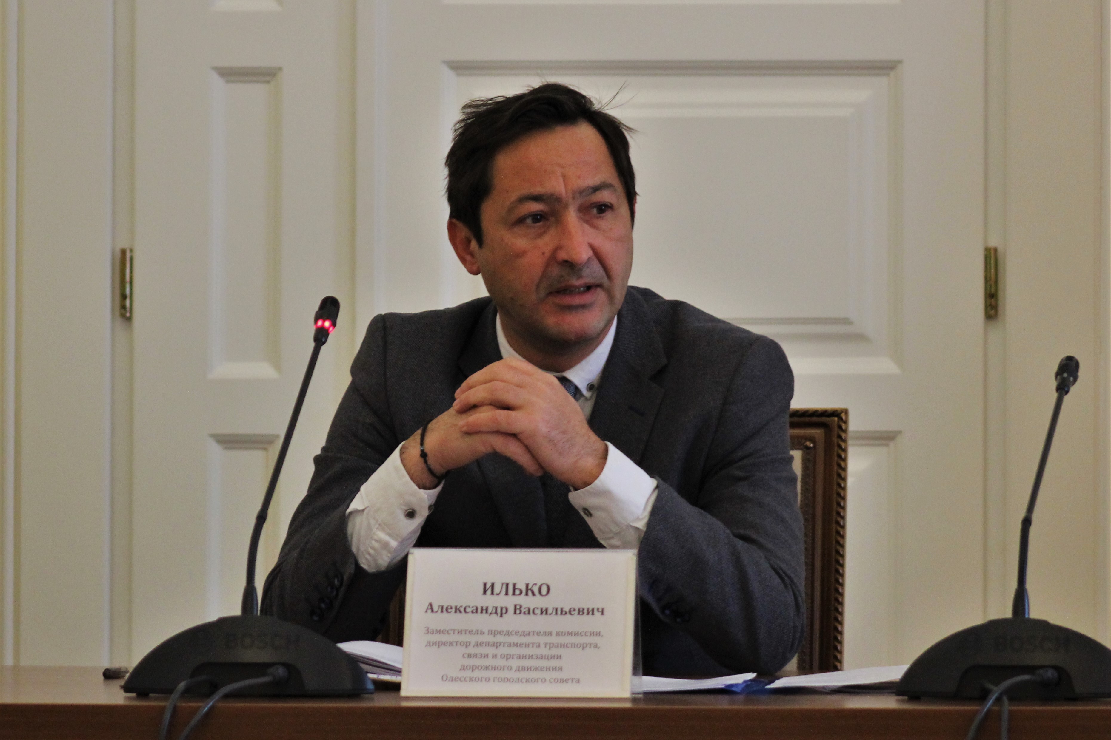 Глава департамента транспорта Александр Илько