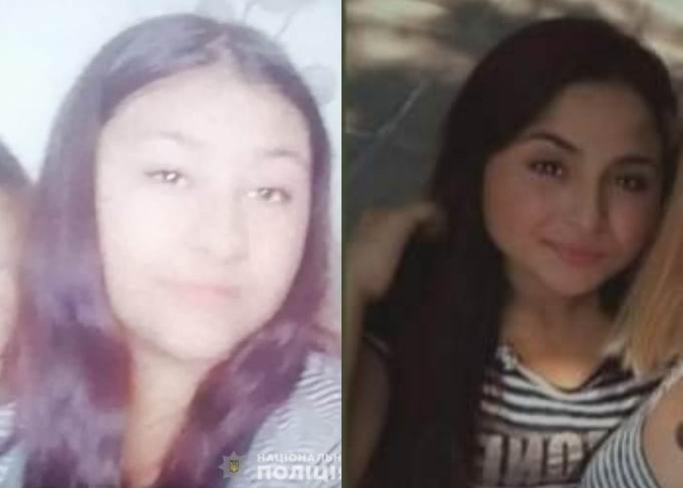 В Арцизе разыскивают Рубину Бузику (слева) и Татьяну Янчеву (справа). Фото: Национальная полиция 