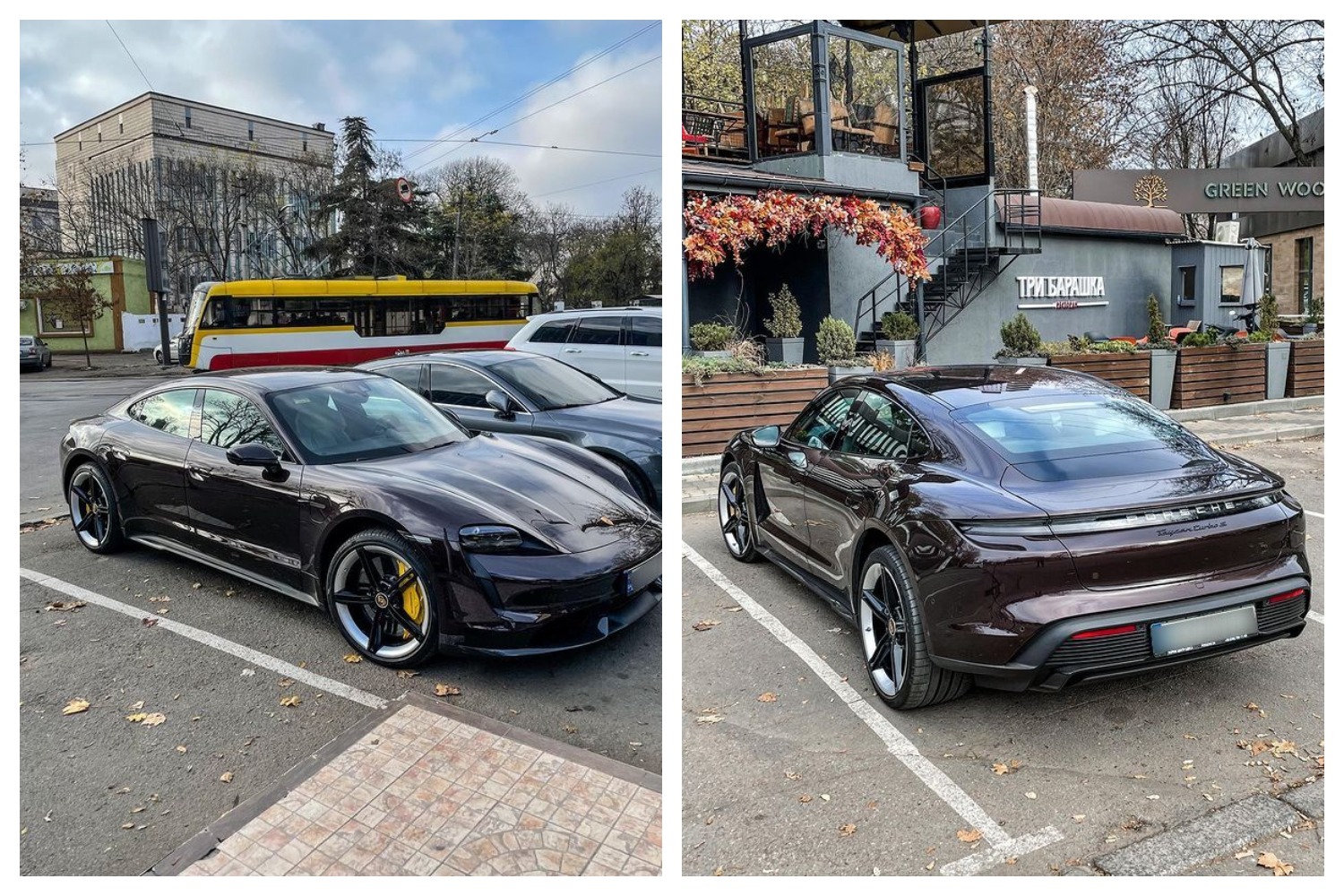 В Одессе заметили Porsche Taycan Turbo S за пять миллионов.