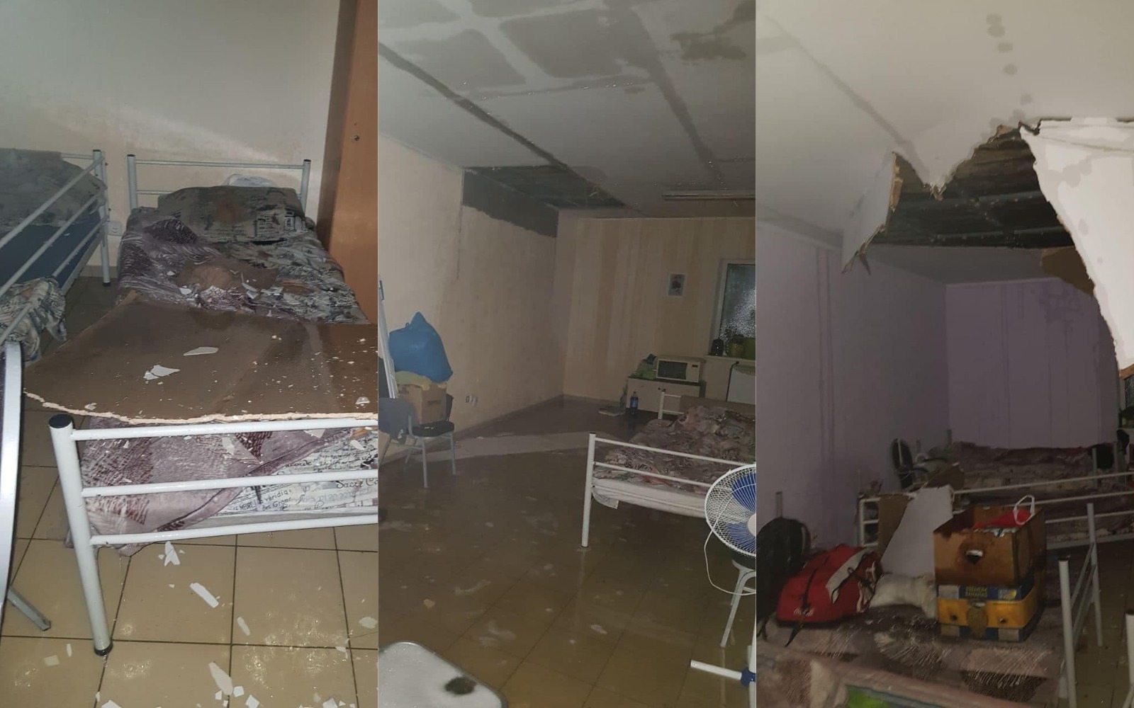 Обвал в приюте для пожилых и бездомных людей. Фото: телеграм-канал "Одесса как она есть"