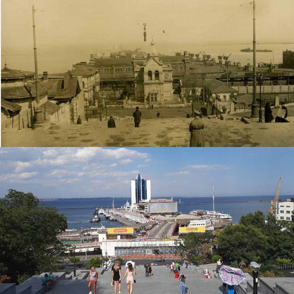 Одесский порт. 1918 - 2020