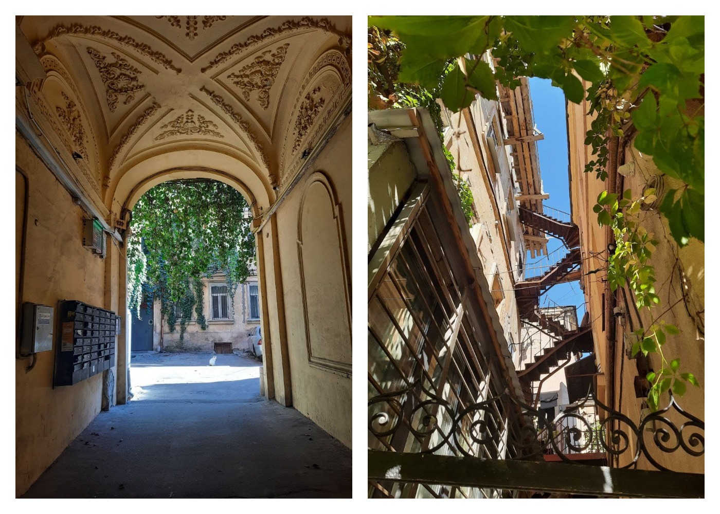 Лестница на улице Дворянской в Одессе. Фото Марины Повертайло