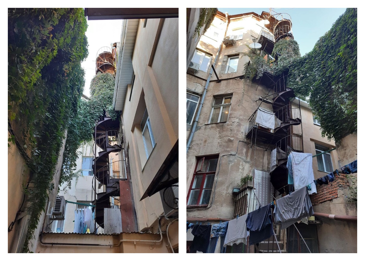 Винтовая лестница на Малой Арнаутской в Одессе. Фото Марины Повертайло