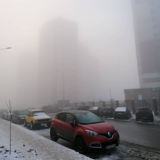 Тепло возвращается: Одессу снова накрыл густой туман. Фото: https://www.instagram.com/ku_al/