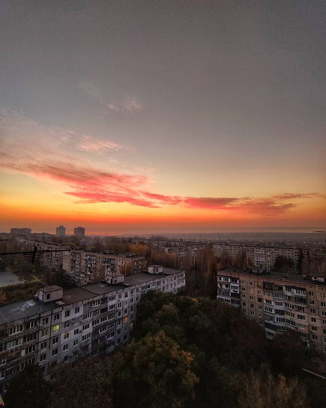 Холодный ноябрь: полюбуйся закатами и рассветами в Одессе. Фото: instagram.com/all.in_good.time