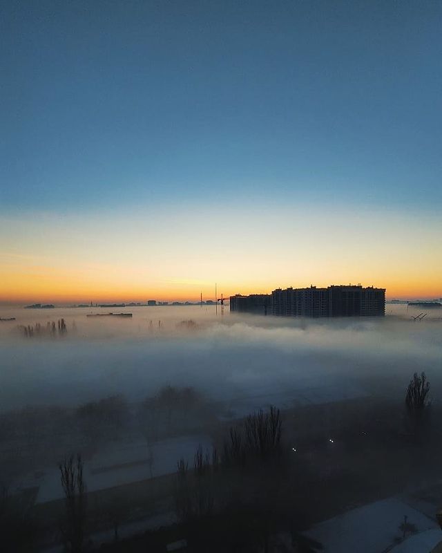 Тепло возвращается: Одессу снова накрыл густой туман. Фото: instagram.com/margo_ray__