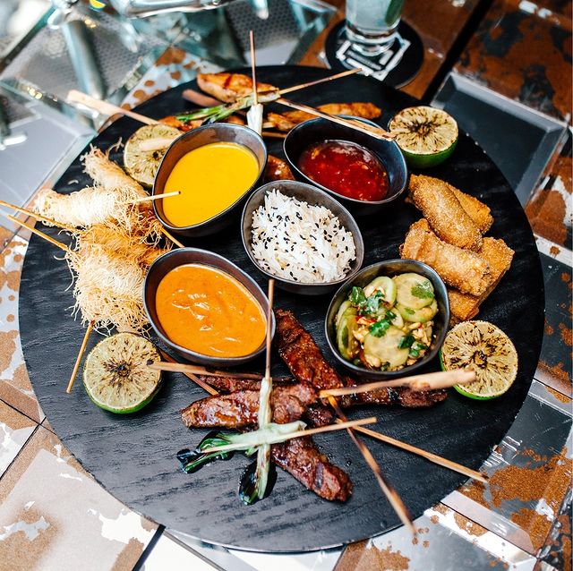 Тайский сет от P1 Prosecco Bar. Фото: instagram.com/p1_prosecco_bar