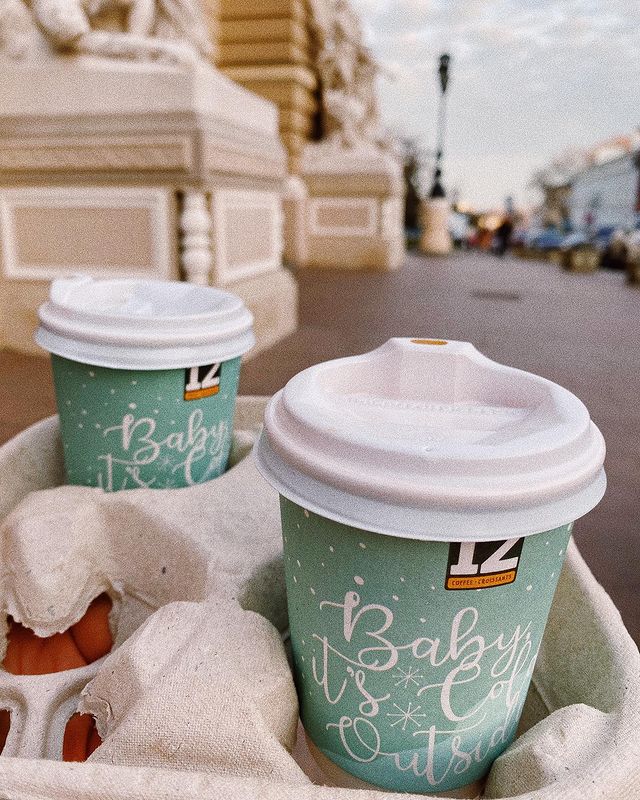 12 coffee&croissants. Фото: instagram.com/tanushka_21
