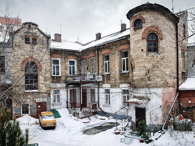 Сказочные пейзажи: смотри, как выглядит заснеженная Одесса. Фото: instagram.com/odessayardscats