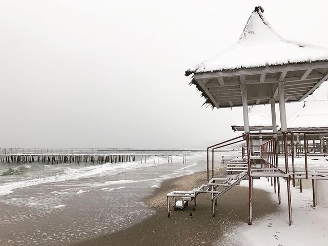 Сказочные пейзажи: смотри, как выглядит заснеженная Одесса. Фото: instagram.com/pokhvalnova