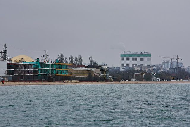 Полюбуйся: как красиво на одесском побережье в декабре. Фото Дмитрия Дьяченко
