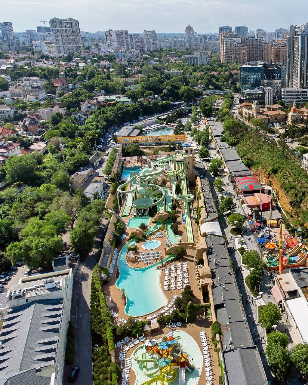 Аквапарк в Аркадии. Фото: Andrew Tkach