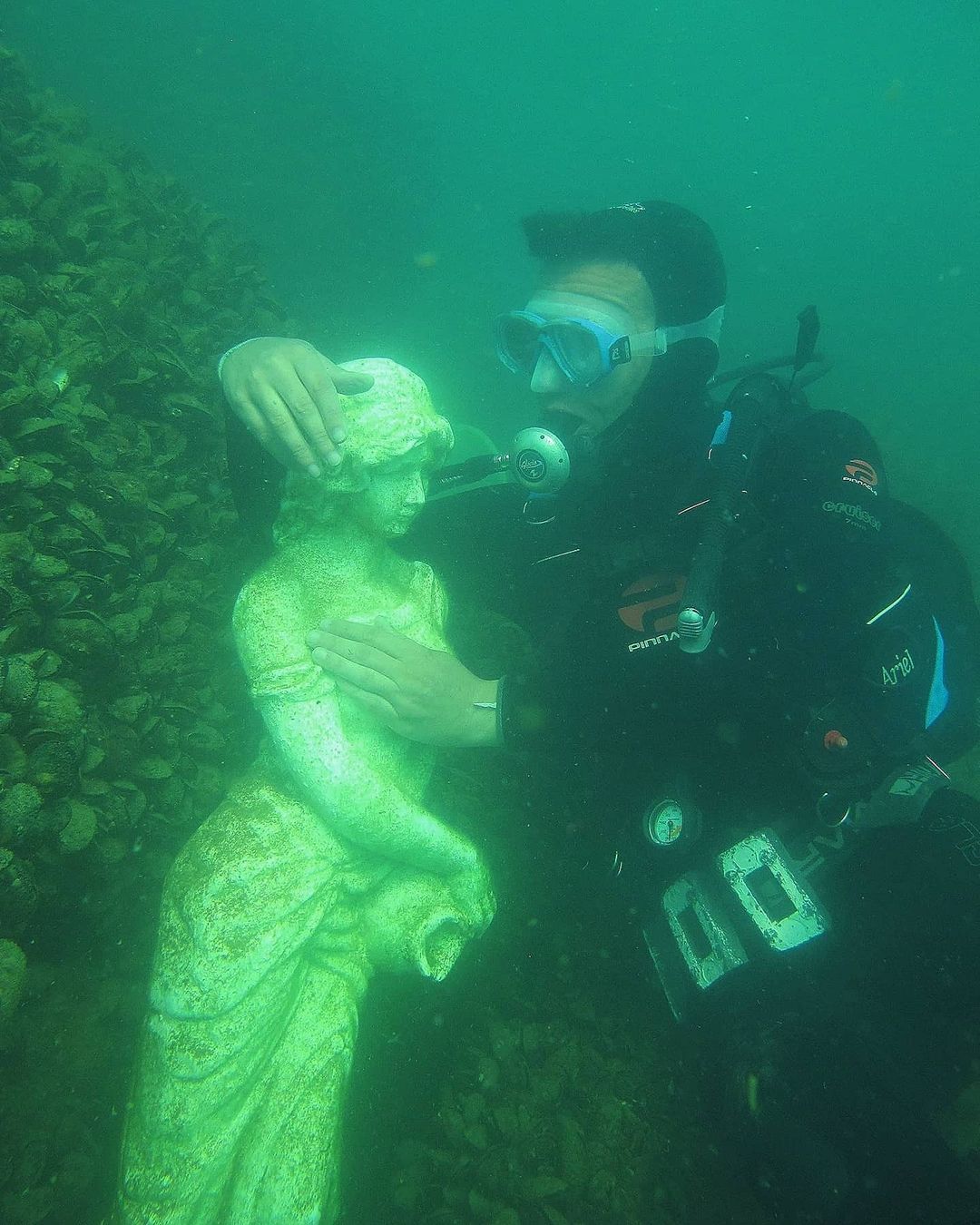 Подводный музей на Ланжероне. Фото: instagram.com/dive_museum