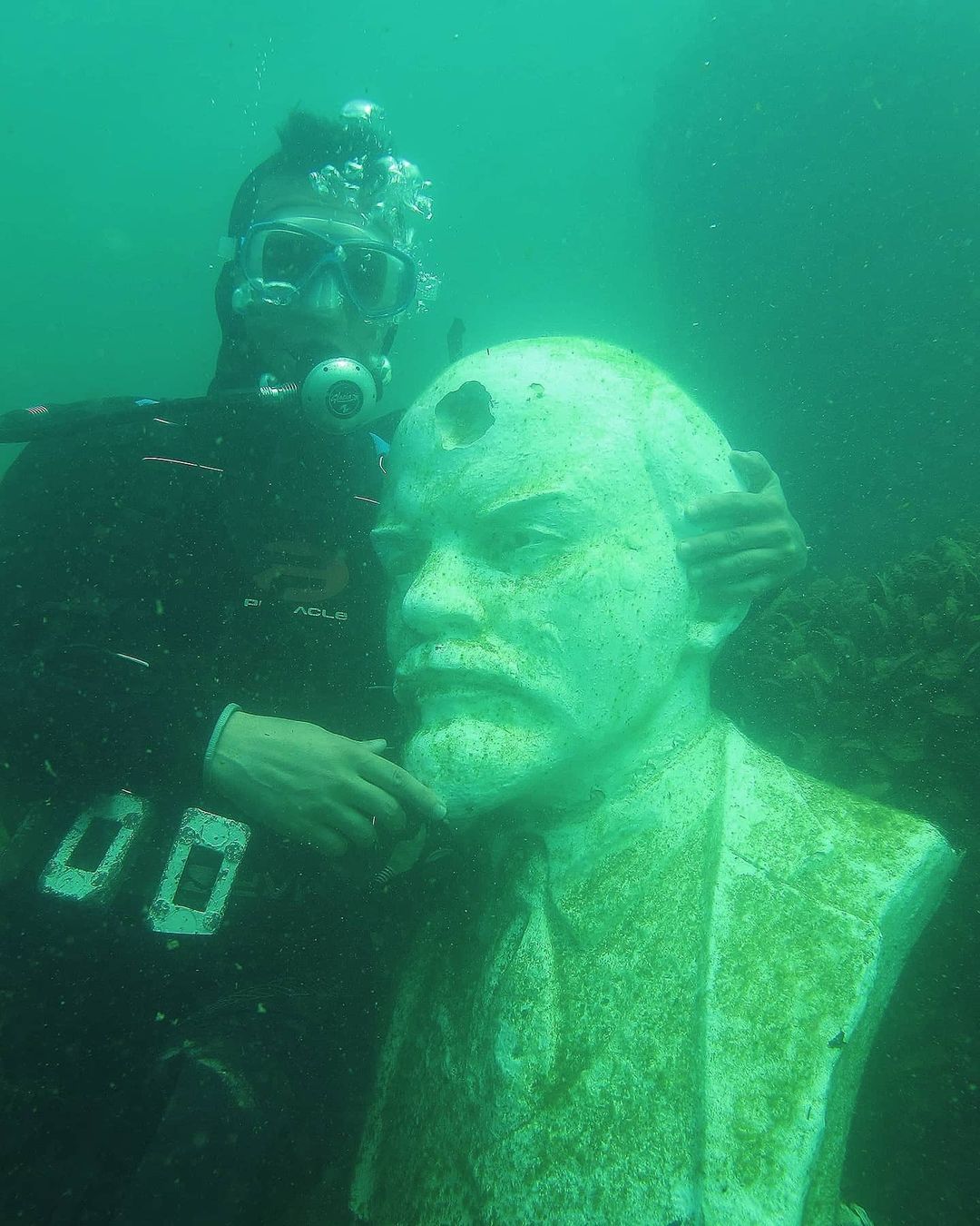 Подводный музей на Ланжероне. Фото: instagram.com/dive_museum