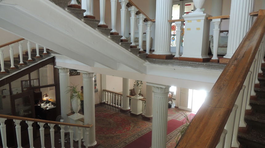 Внутренние помещения корпуса №1 в санатории "Молдова". Фото из открытых источников